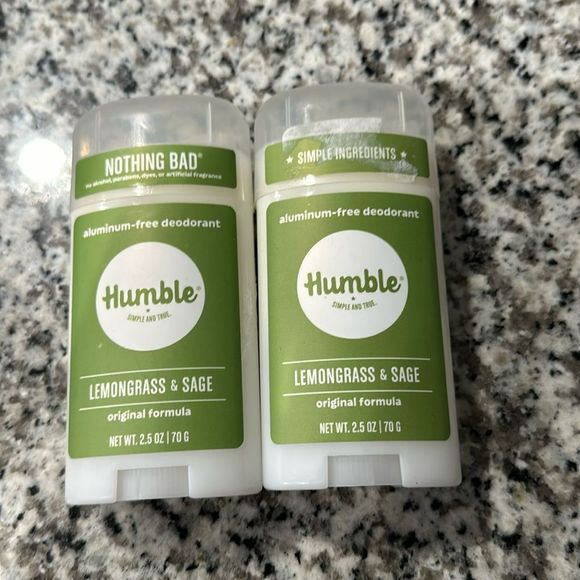 Humble, lemongrass and sage, deodorant, bundle of two brand new - Picture 1 of 2